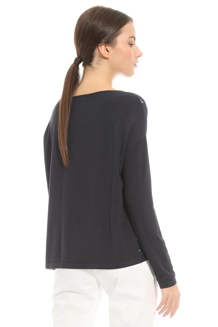 Maglia in mix di materiali Intrend Maglia in mix di materiali Intrend