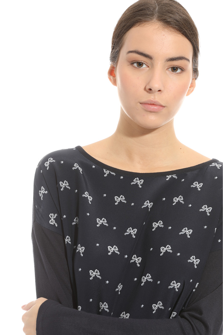 Maglia in mix di materiali Intrend Maglia in mix di materiali Intrend