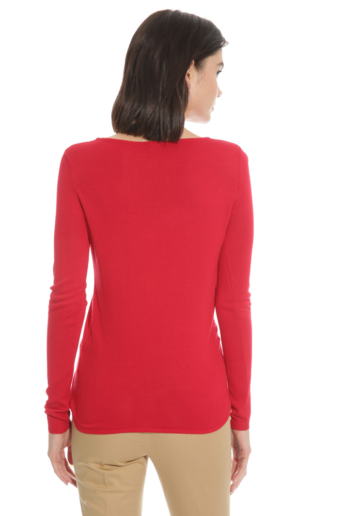 Maglia con nodo a decoro Intrend Maglia con nodo a decoro Intrend