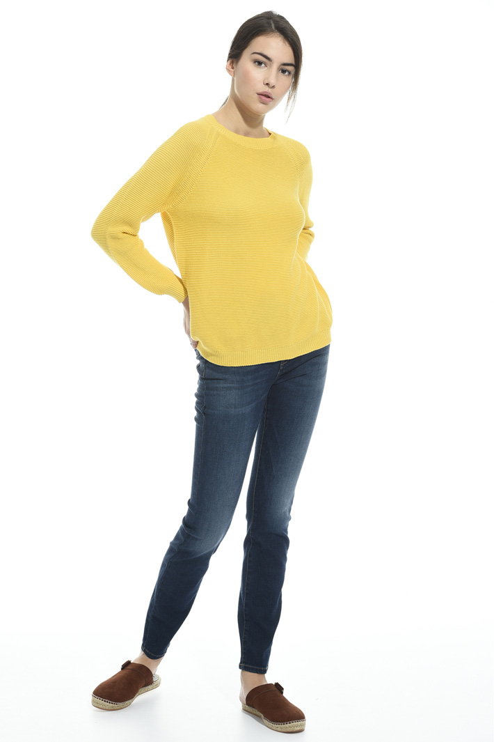 Cotton cordonnet sweater Intrend Cotton cordonnet sweater Intrend