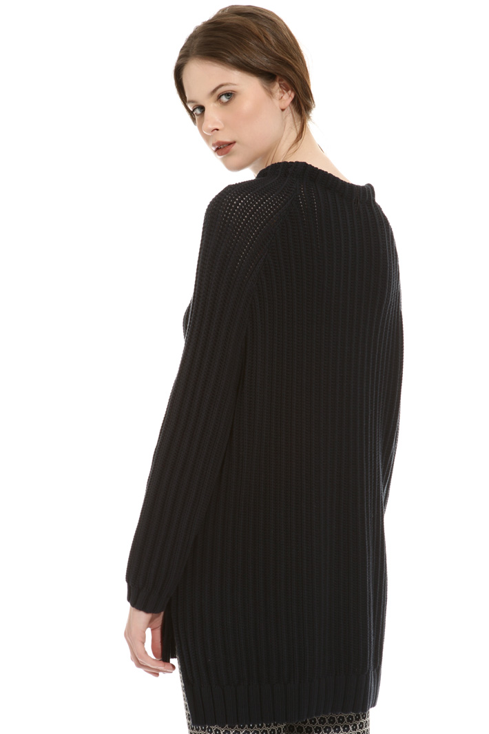 Maglia in cordonetto di cotone Intrend Maglia in cordonetto di cotone Intrend
