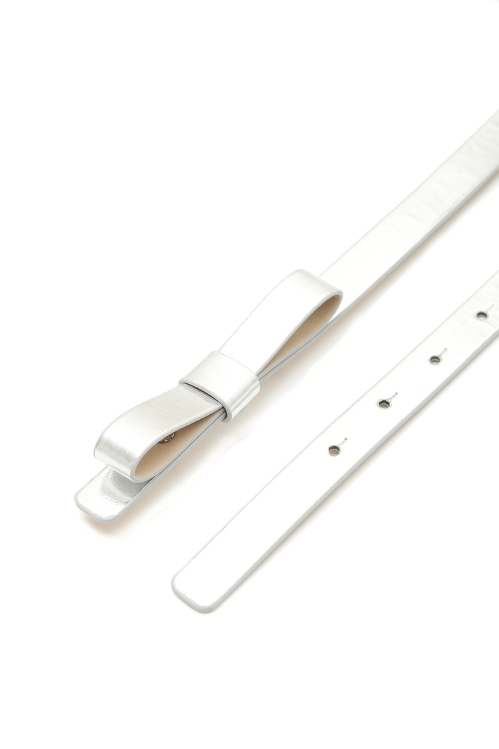 Cintura sottile metallizzata Intrend Cintura sottile metallizzata Intrend