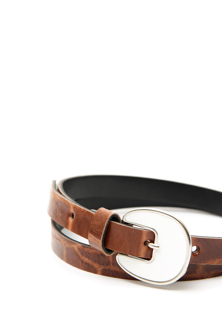 Cintura sottile in pelle Intrend Cintura sottile in pelle Intrend