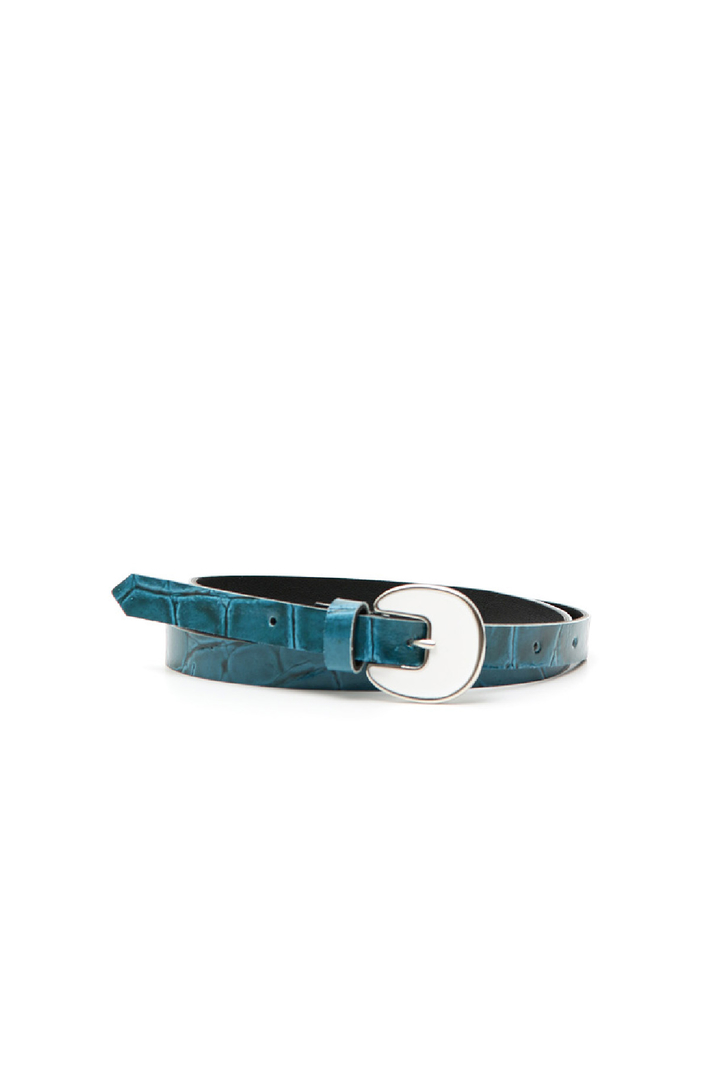 Thin leather belt Intrend Thin leather belt Intrend