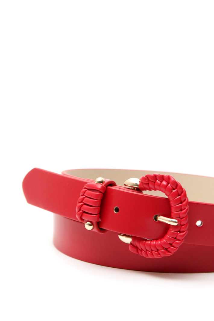 Braided buckle belt Intrend Braided buckle belt Intrend