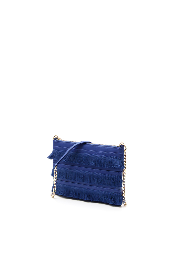 Fringed satin bag Intrend Fringed satin bag Intrend