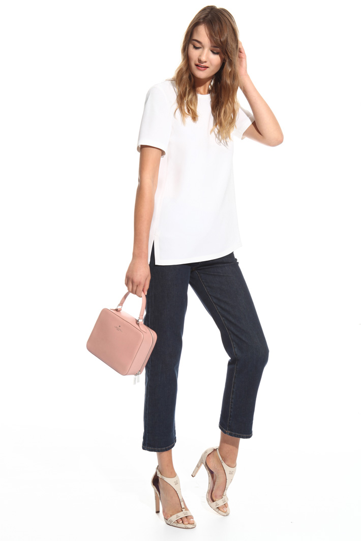 Small leather suitcase Intrend Small leather suitcase Intrend