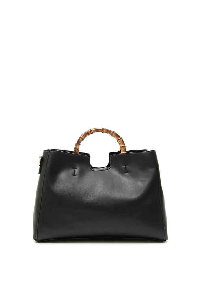 Borsa con manici in bamboo Intrend Borsa con manici in bamboo Intrend