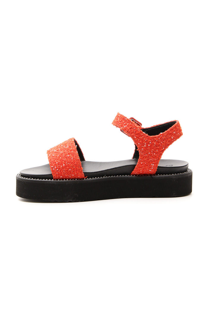 Fabric platform sandal Intrend Fabric platform sandal Intrend