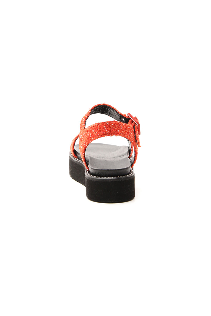 Fabric platform sandal Intrend Fabric platform sandal Intrend