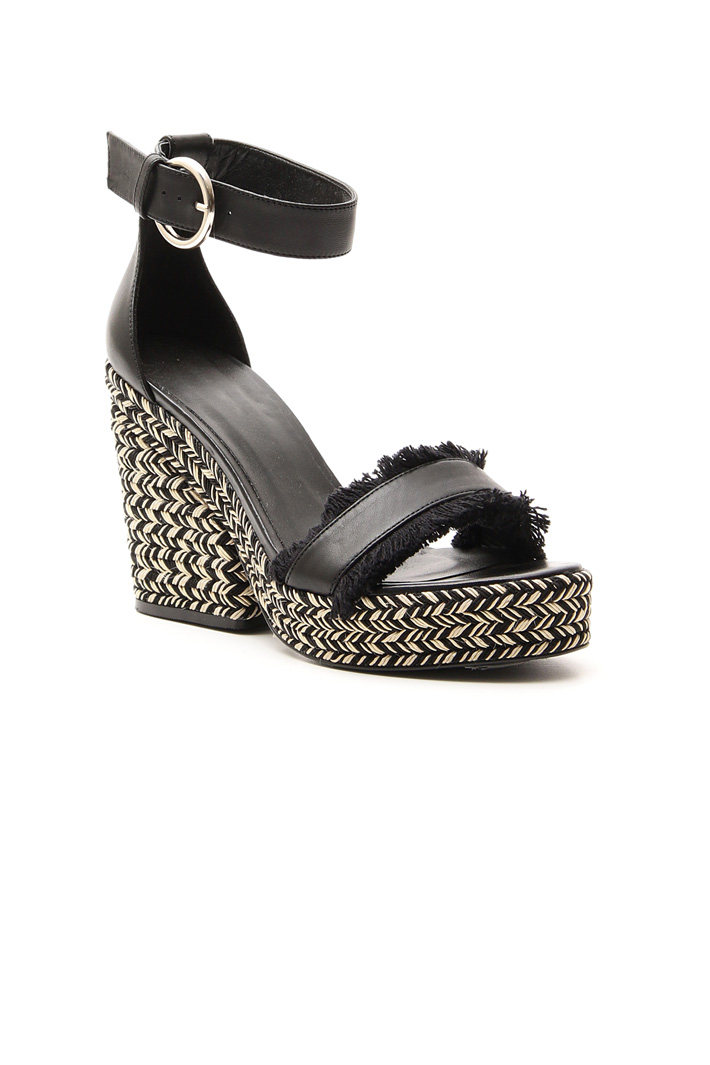 Sandal with wedge heel Intrend Sandal with wedge heel Intrend