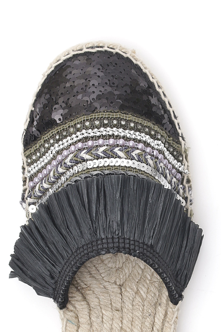 Embroidered espadrilles Intrend Embroidered espadrilles Intrend