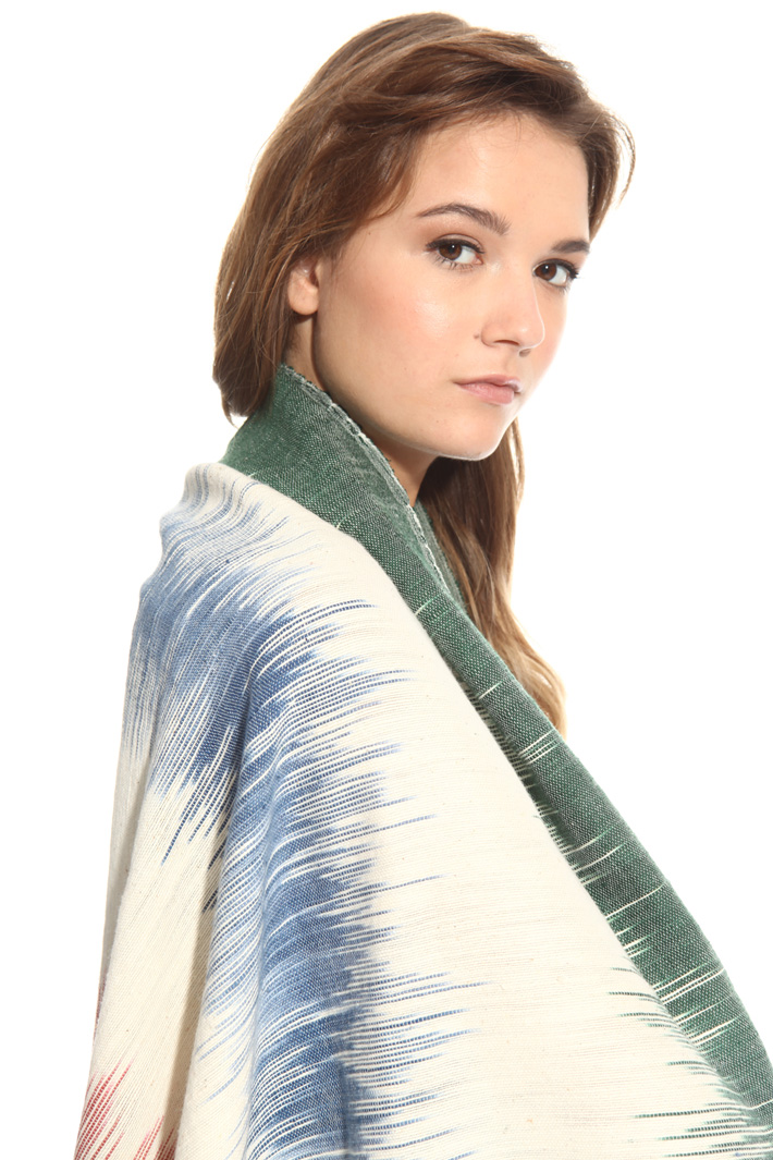 Sciarpa in cotone jacquard Intrend Sciarpa in cotone jacquard Intrend
