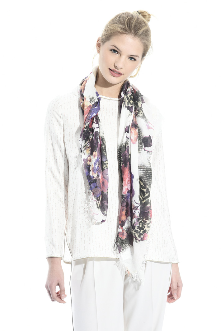 Fancy print scarf Intrend Fancy print scarf Intrend
