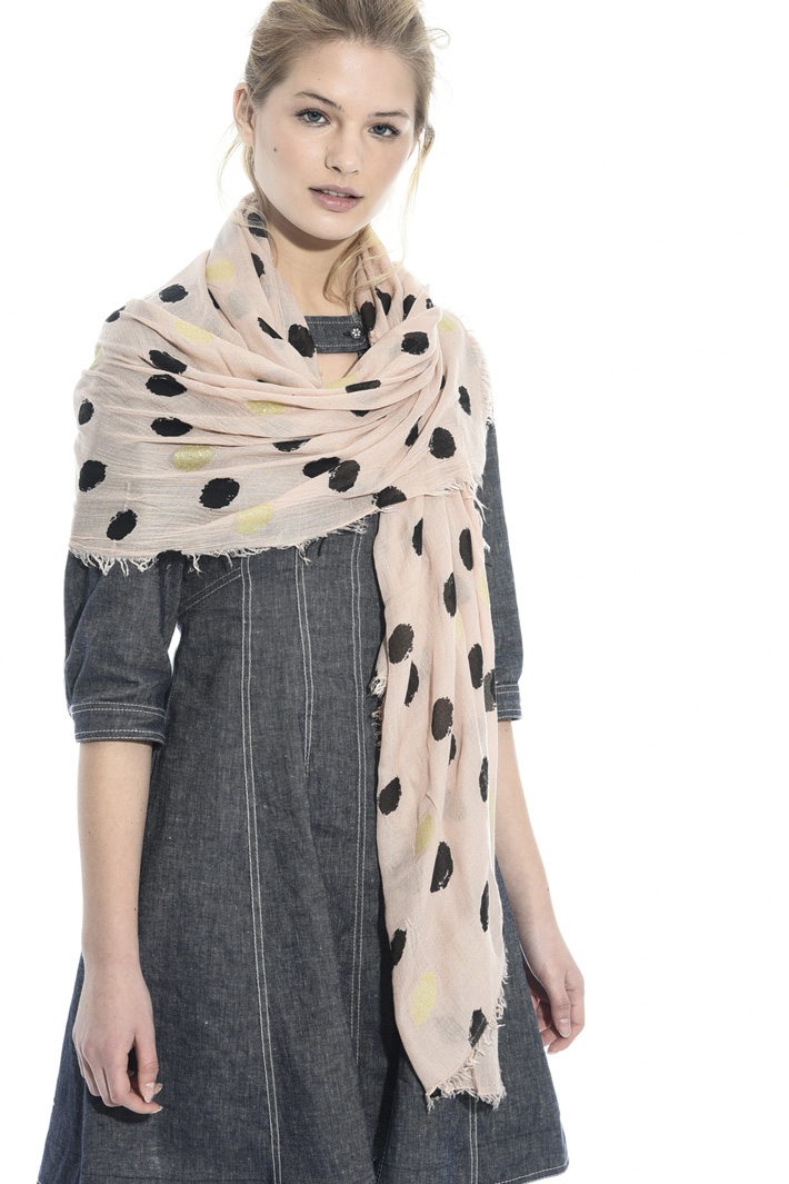 Lurex polka-dot scarf Intrend Lurex polka-dot scarf Intrend