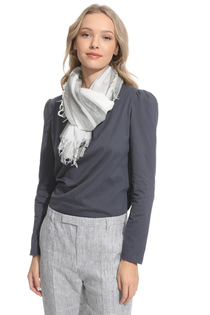 Light striped scarf Intrend Light striped scarf Intrend