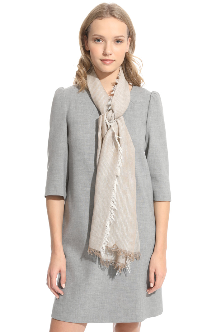 Stola con righe lurex Intrend Stola con righe lurex Intrend