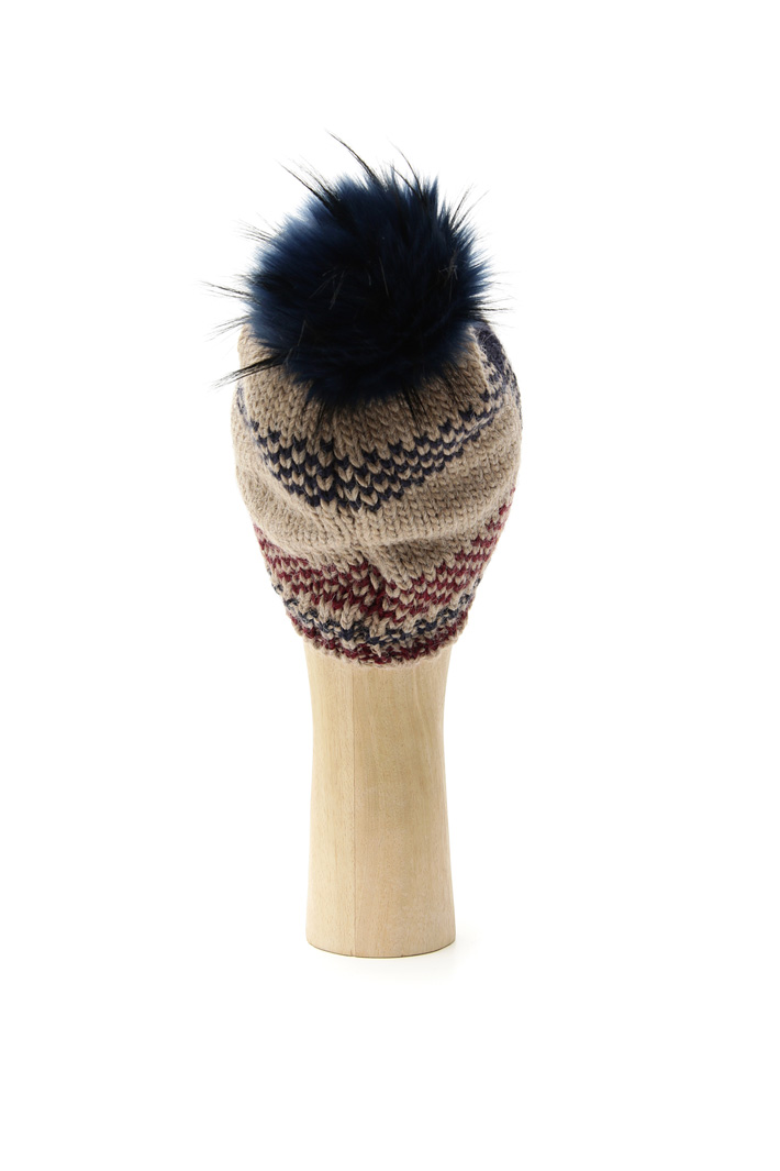 Wool and alpaca beanie hat Intrend Wool and alpaca beanie hat Intrend