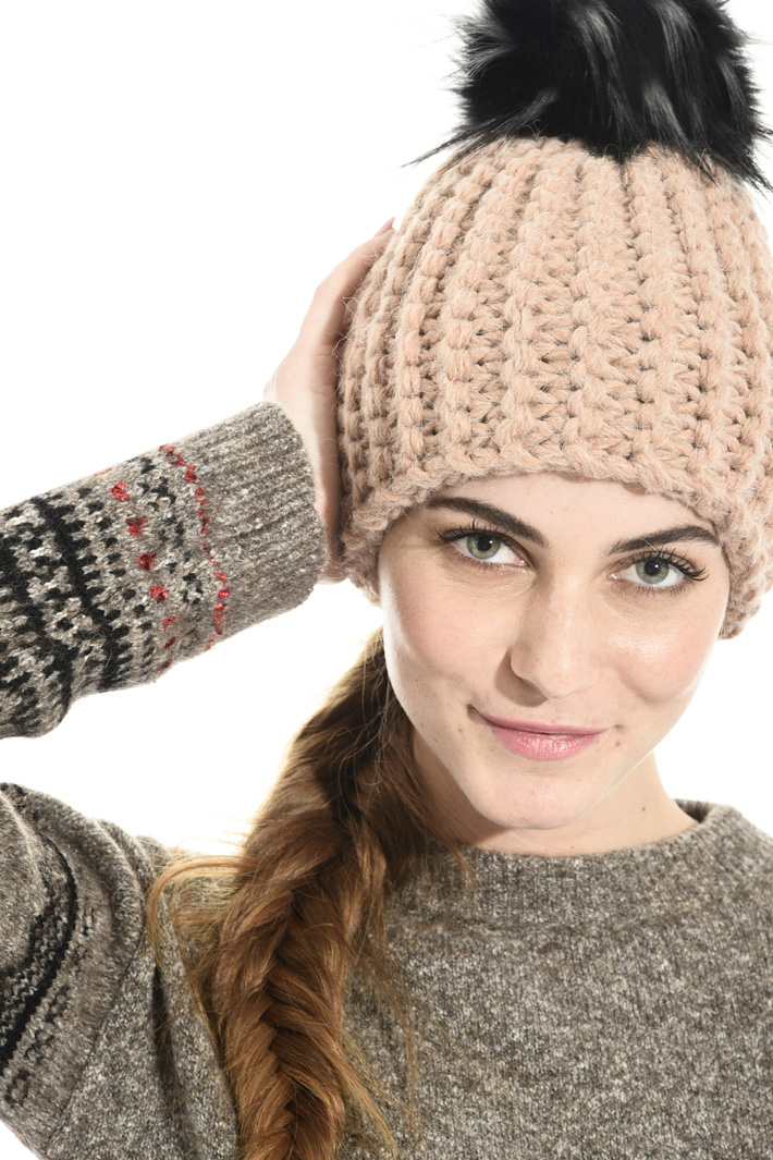 Pompon hat Intrend Pompon hat Intrend