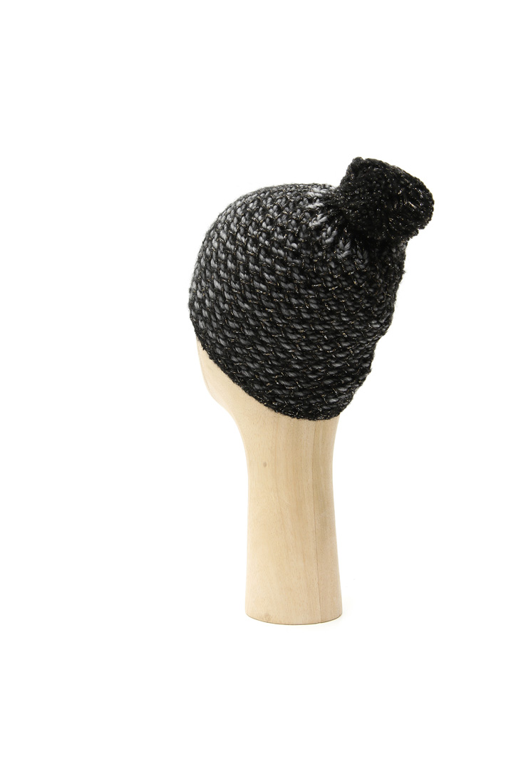 Lurex wool beanie hat Intrend Lurex wool beanie hat Intrend