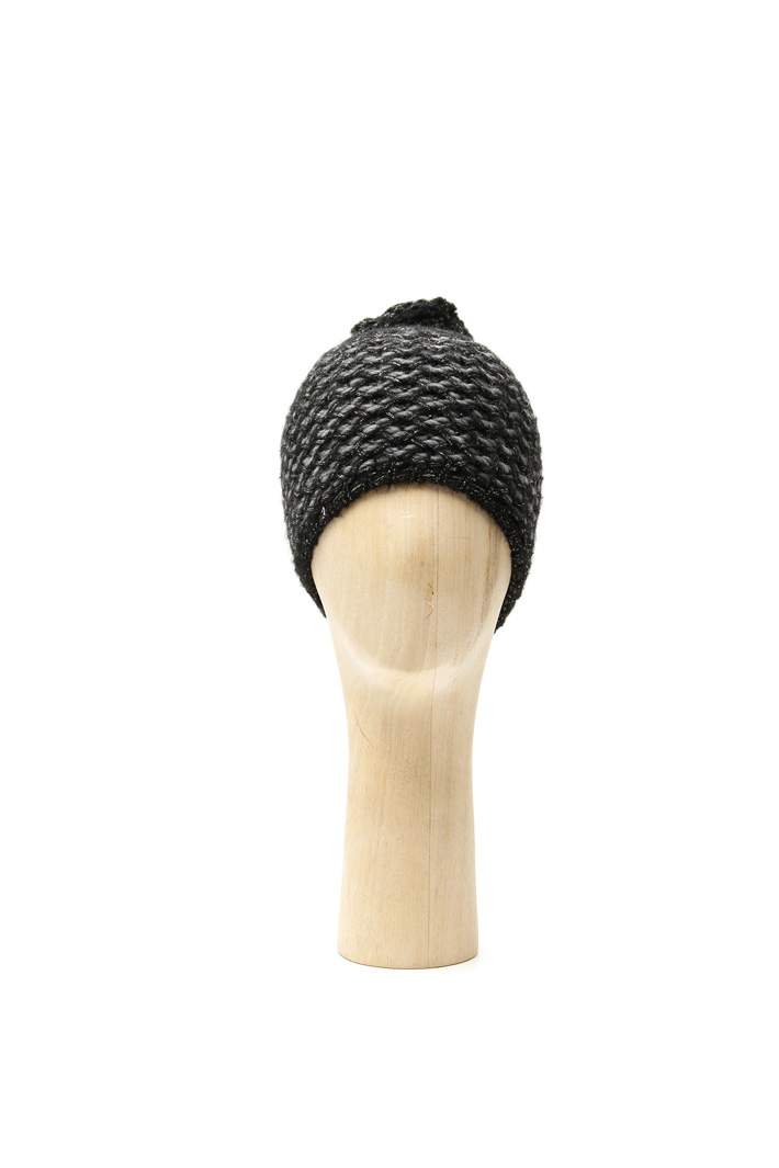 Lurex wool beanie hat Intrend Lurex wool beanie hat Intrend