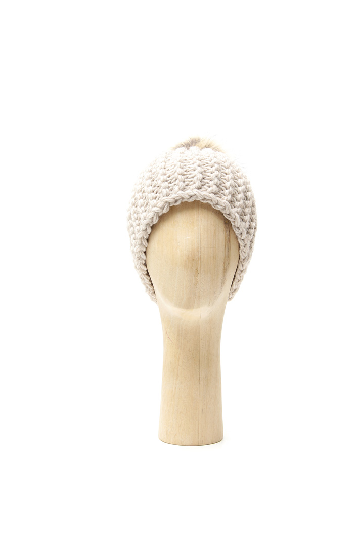 Wool and alpaca beanie hat Intrend Wool and alpaca beanie hat Intrend