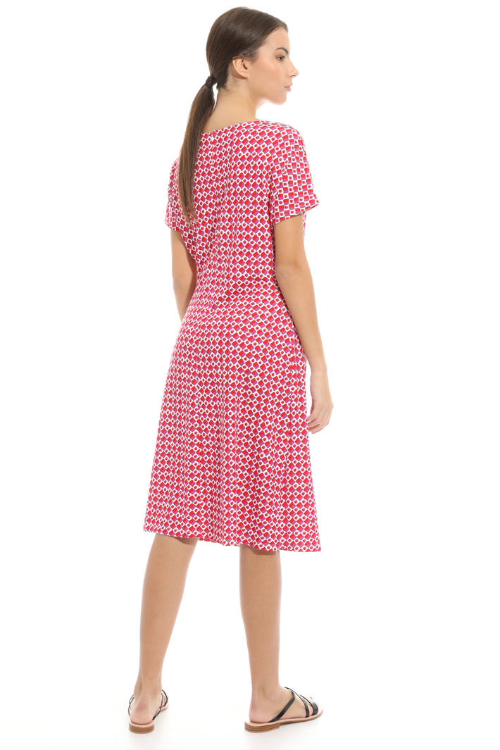 Printed jersey dress Intrend Printed jersey dress Intrend