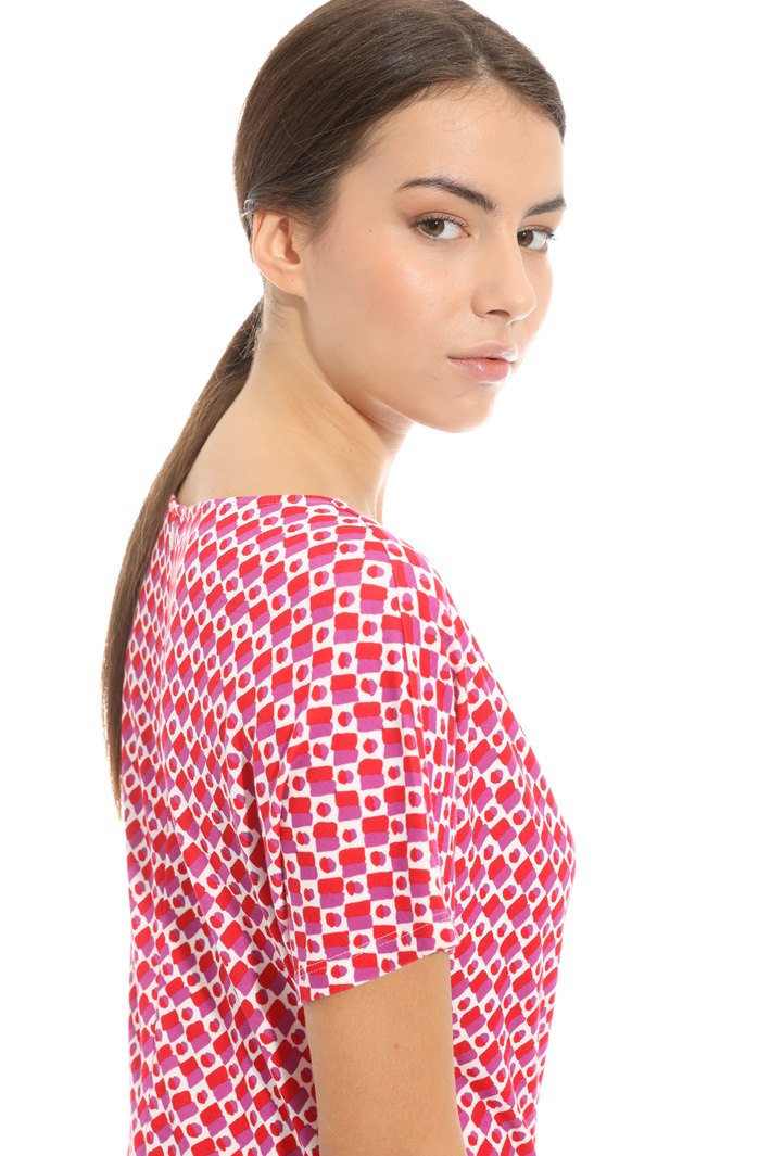 Printed jersey dress Intrend Printed jersey dress Intrend