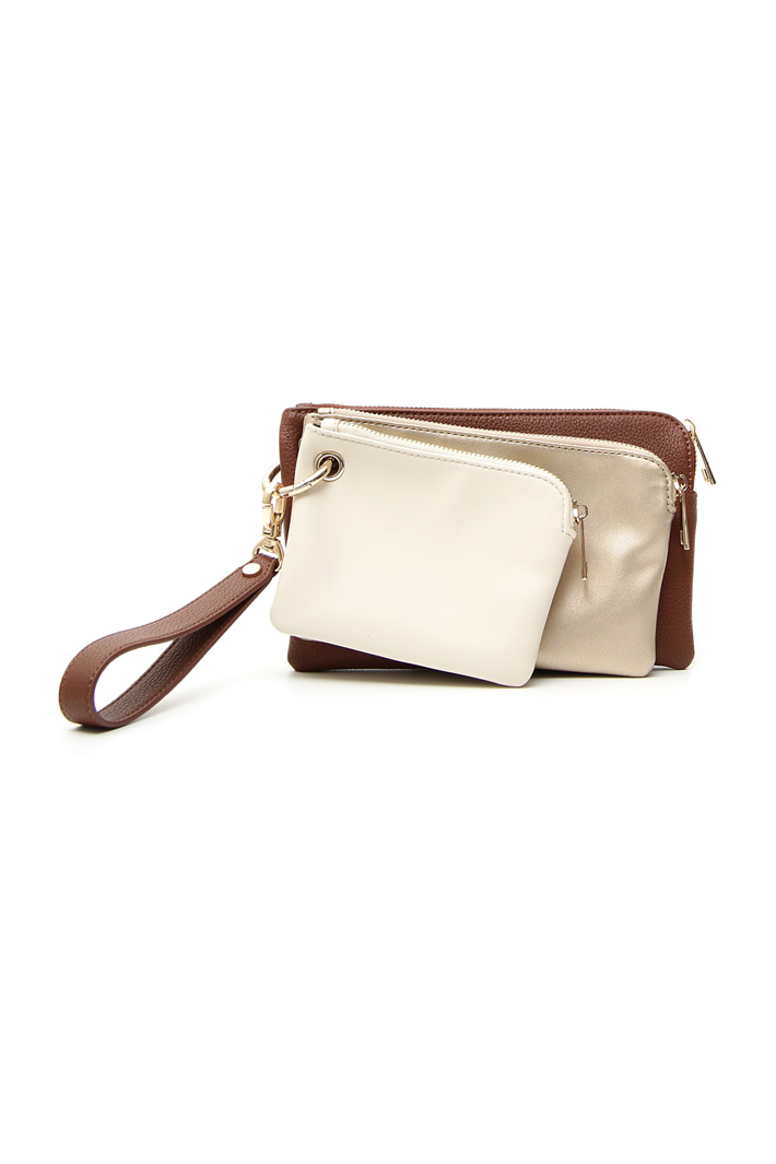 Triple leather pochette Intrend Triple leather pochette Intrend