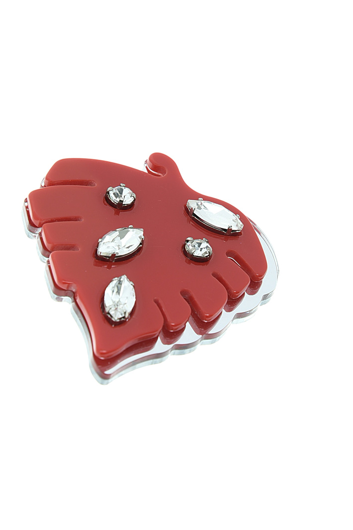 Rhinestone resin brooch Intrend Rhinestone resin brooch Intrend