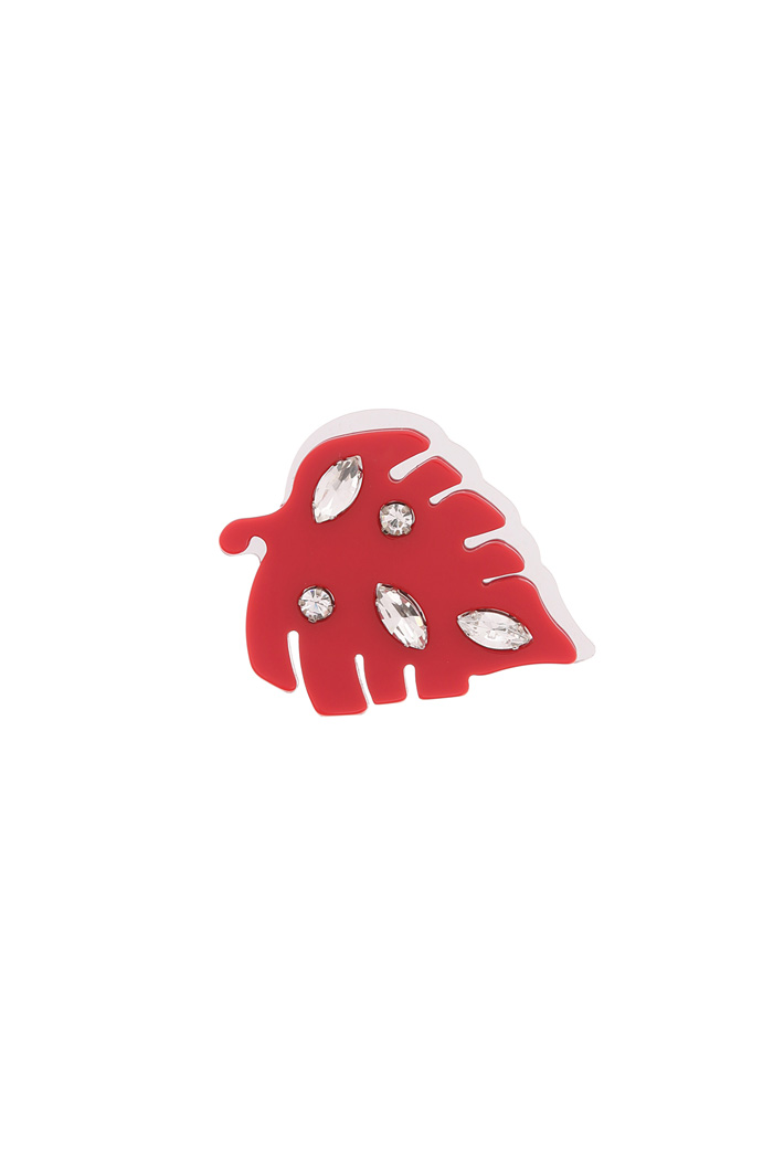 Rhinestone resin brooch Intrend Rhinestone resin brooch Intrend
