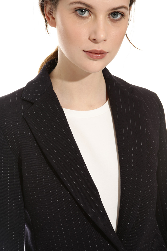 Blazer in jersey jacquard Intrend Blazer in jersey jacquard Intrend