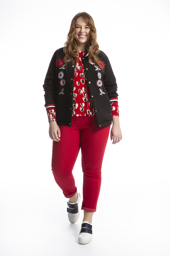 Bomber in jersey tecnico Intrend Bomber in jersey tecnico Intrend
