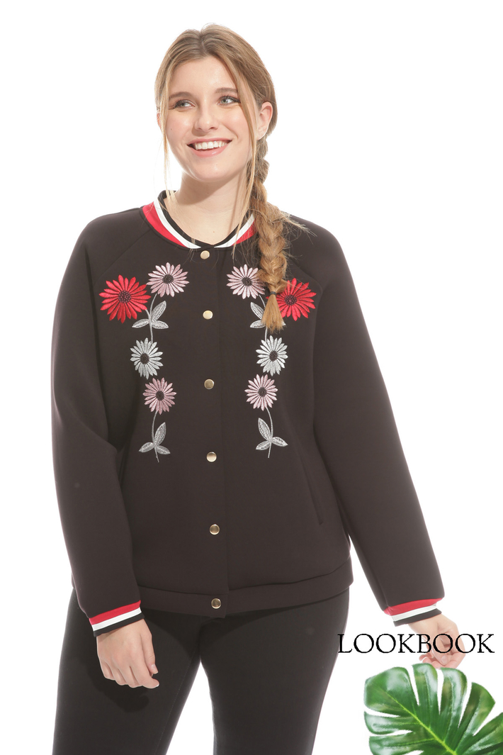 Bomber in jersey tecnico Intrend Bomber in jersey tecnico Intrend