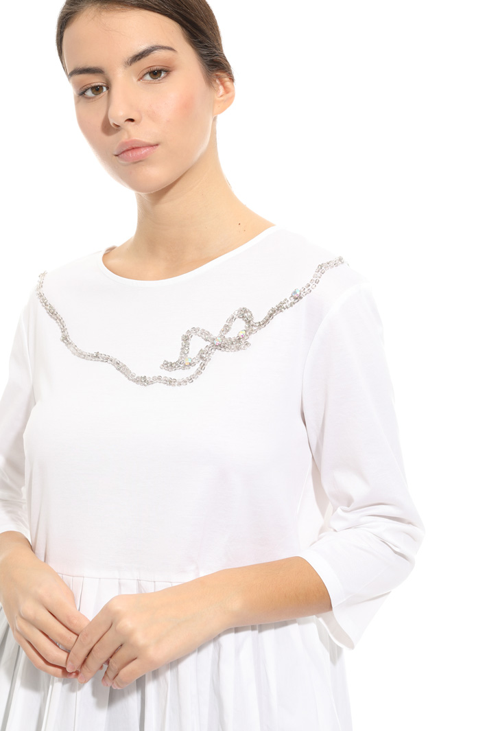 Casacca con ricamo strass Intrend Casacca con ricamo strass Intrend