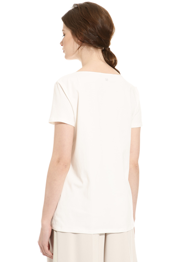 T-shirt in seta e cotone Intrend T-shirt in seta e cotone Intrend