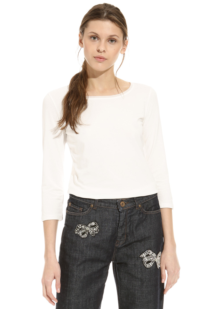 Three-quarter sleeve T-shirt Intrend Three-quarter sleeve T-shirt Intrend