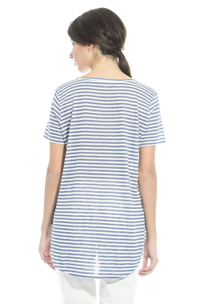 T-shirt in jersey di lino Intrend T-shirt in jersey di lino Intrend