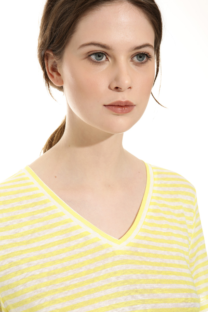 T-shirt in jersey di lino Intrend T-shirt in jersey di lino Intrend