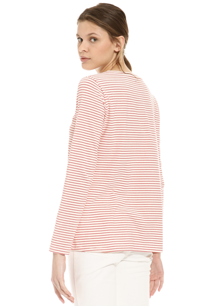T-shirt con maniche lunghe Intrend T-shirt con maniche lunghe Intrend