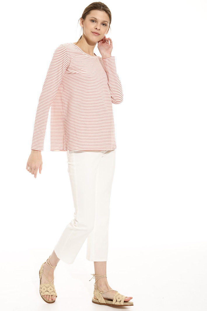 T-shirt con maniche lunghe Intrend T-shirt con maniche lunghe Intrend
