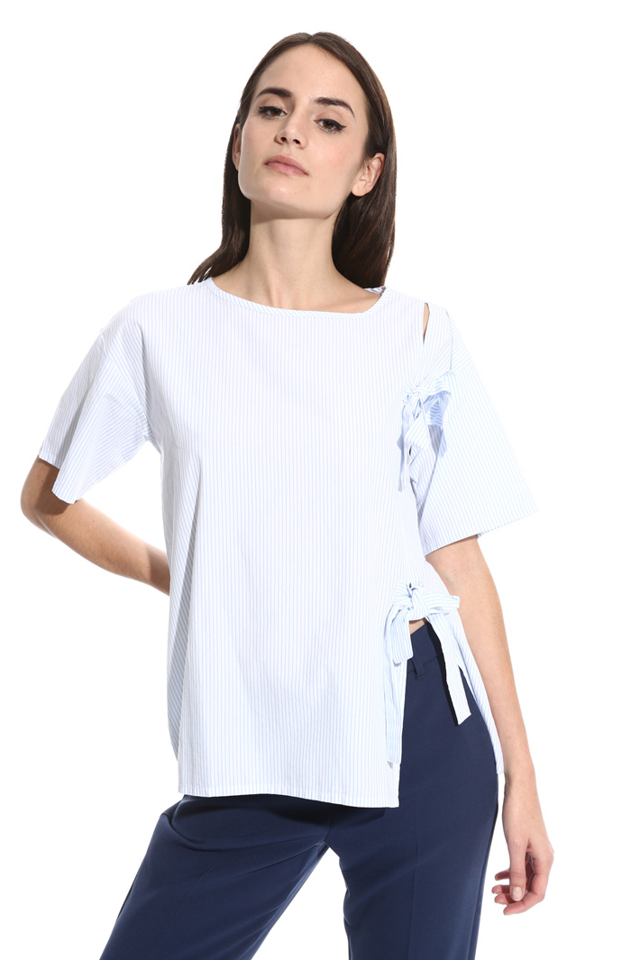 Cotton poplin tunic Intrend Cotton poplin tunic Intrend