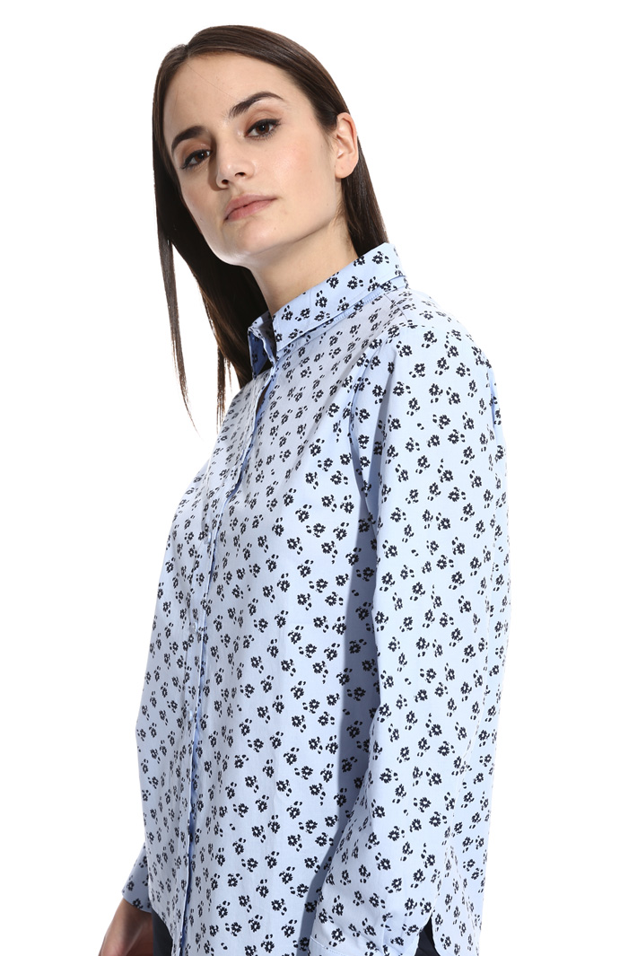 Stretch poplin shirt Intrend Stretch poplin shirt Intrend