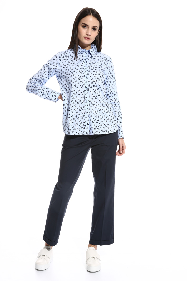 Stretch poplin shirt Intrend Stretch poplin shirt Intrend