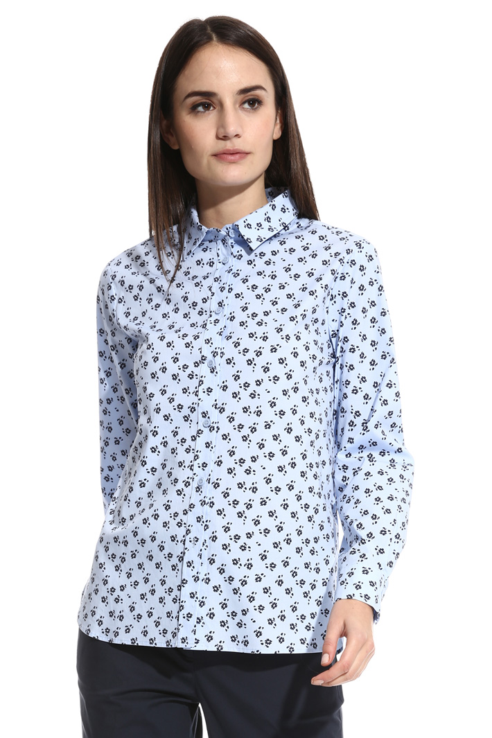 Stretch poplin shirt Intrend Stretch poplin shirt Intrend