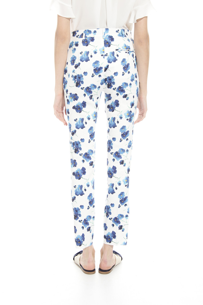 Pantalone in cotone stampato Intrend Pantalone in cotone stampato Intrend