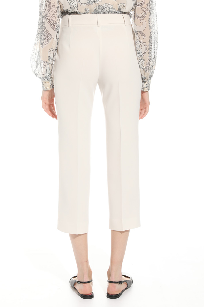 Pantalone cropped in cady Intrend Pantalone cropped in cady Intrend
