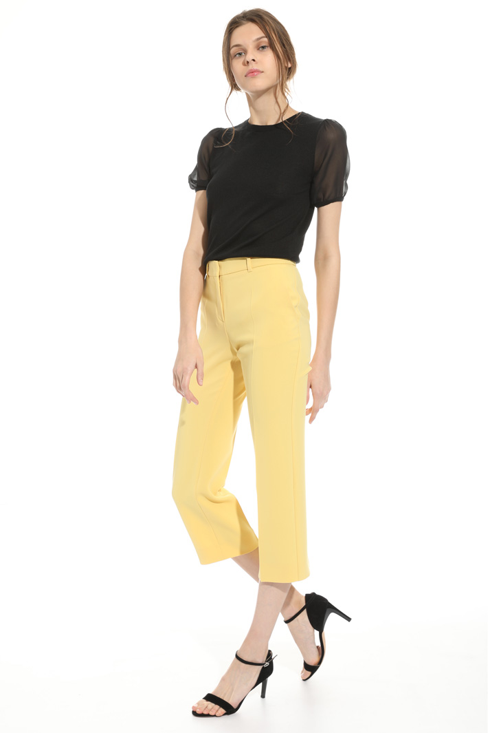 Cropped cady trousers Intrend Cropped cady trousers Intrend