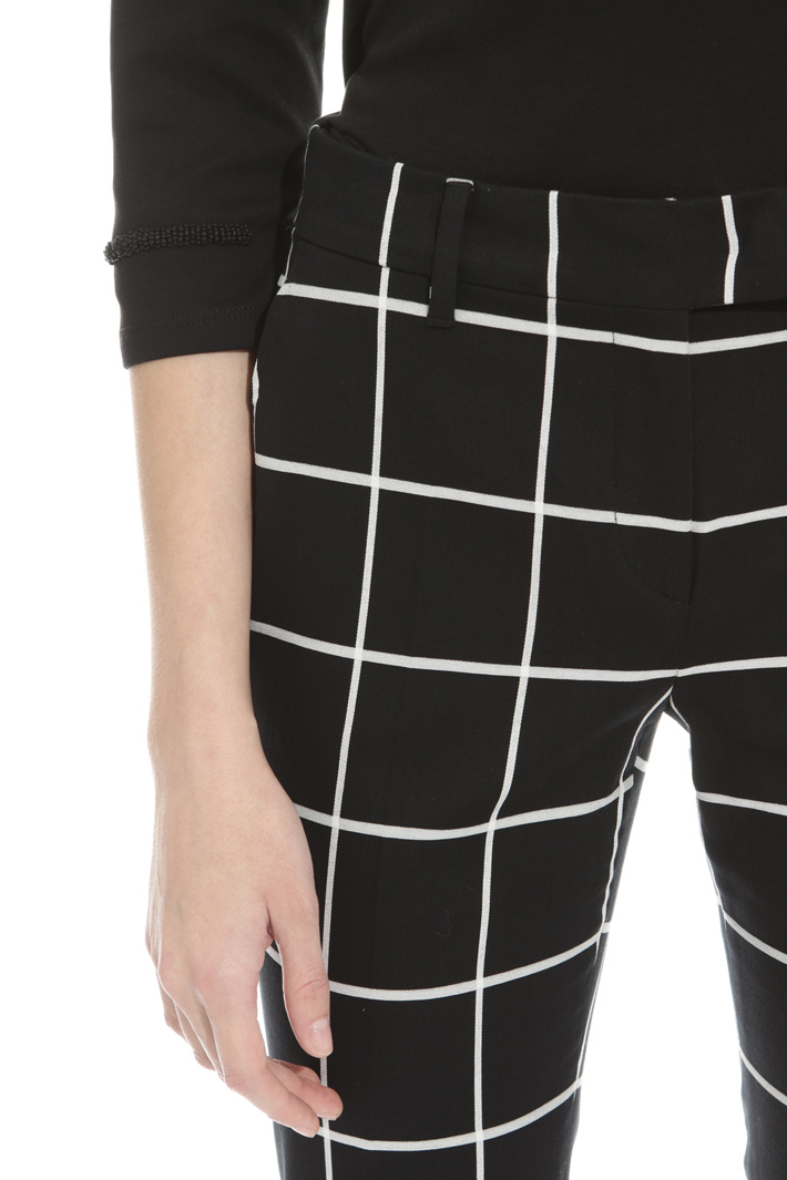 Pantalone sigaretta stampato Intrend Pantalone sigaretta stampato Intrend