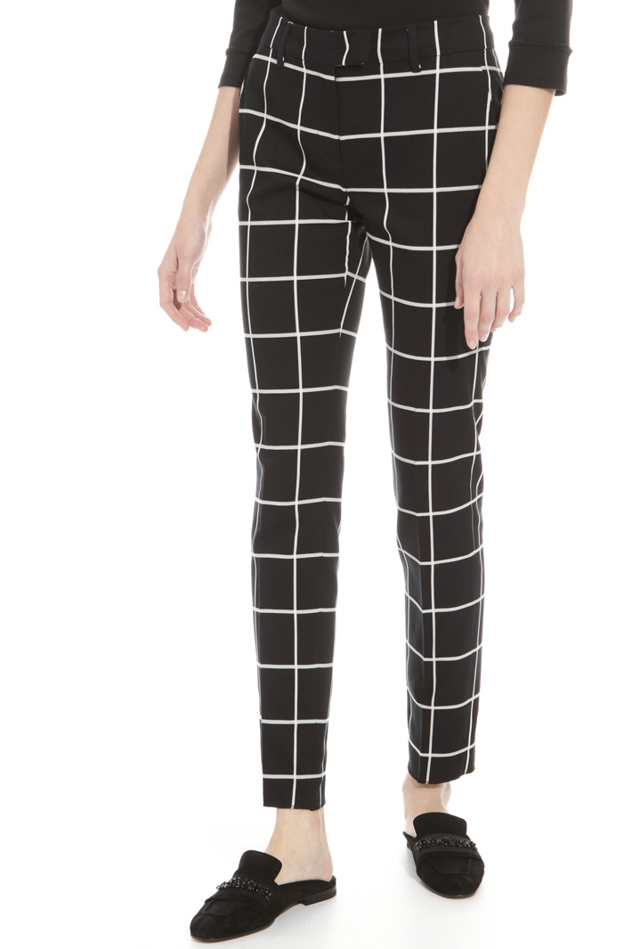 Pantalone sigaretta stampato Intrend Pantalone sigaretta stampato Intrend